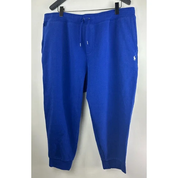 Polo Ralph Lauren Double Knit Tech Jogger Pants Royal Blue Men's Size 3XB 3X Big - Picture 2 of 12